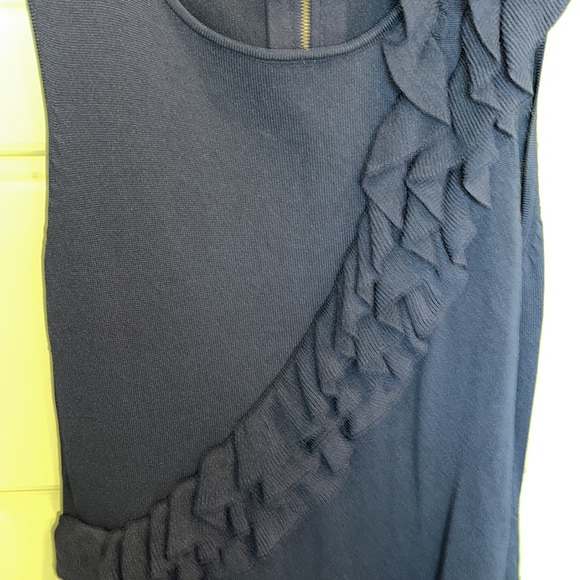 Adrienne Vittadini. Video Flattering AF. Navy, great fabric m - Picture 3 of 5